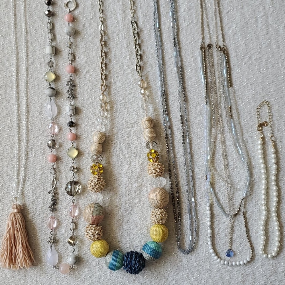Lot of 6 LOFT Necklaces